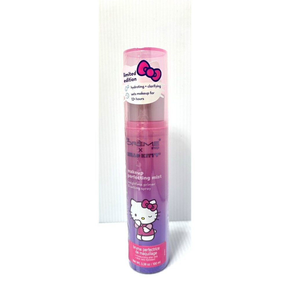 The Crème Shop x Hello Kitty Makeup Perfecting Mist Setting & Priming Spray NEW